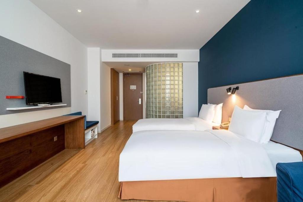Holiday Inn Express Yangzhou City Center By Ihg מראה חיצוני תמונה
