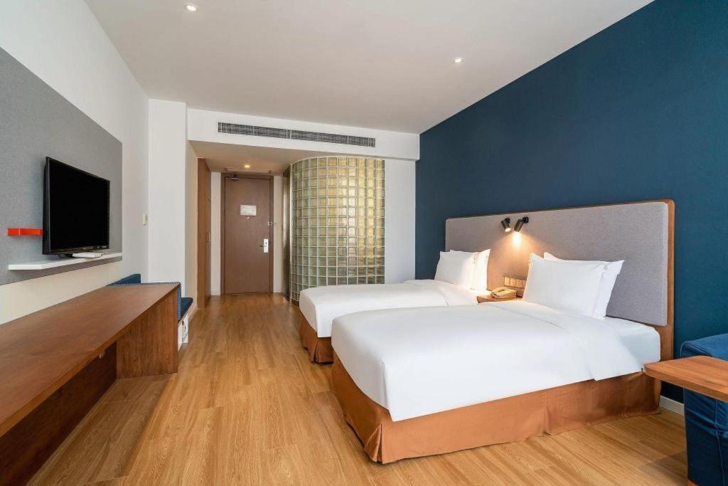 Holiday Inn Express Yangzhou City Center By Ihg מראה חיצוני תמונה